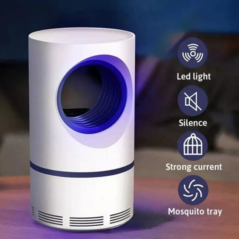 Mosquito Killer Lamp – Electric Shocker USB LED Trap | Fly & Insect Repellent Ligh